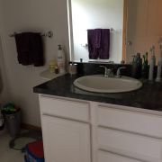 BEFORE mode master bath vanity
